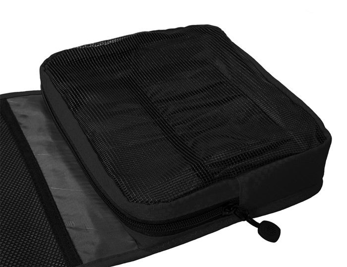 Bagsmart กระเป๋าใส่อุปกรณ์อาบน้ำ คุณภาพสูง ใส่อุปกรณ์อาบน้ำ แขวนได้ สำหรับเดินทาง ท่องเที่ยว (Black)