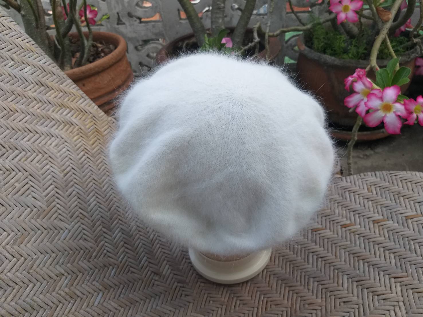 หมวกเบเร่ต์ขนกระต่ายแท้ LIZ LISA (ป้าย 1195บ.)