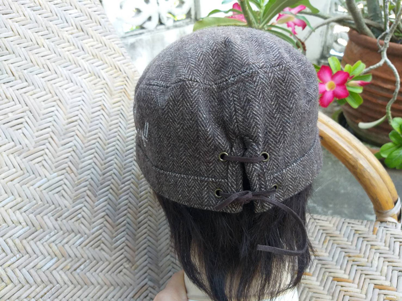 หมวกแก๊ปทรงนิวส์บอย ผ้าแคนวาสสวยมาก