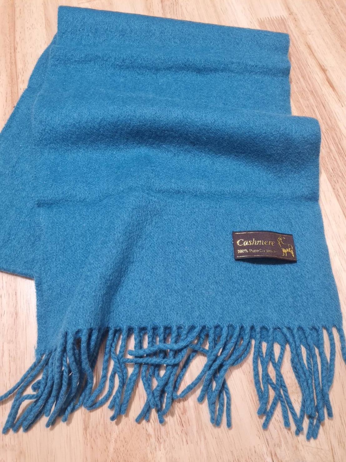 ผ้าพันคอ Cashmere (มือ1) สีสวยมาก