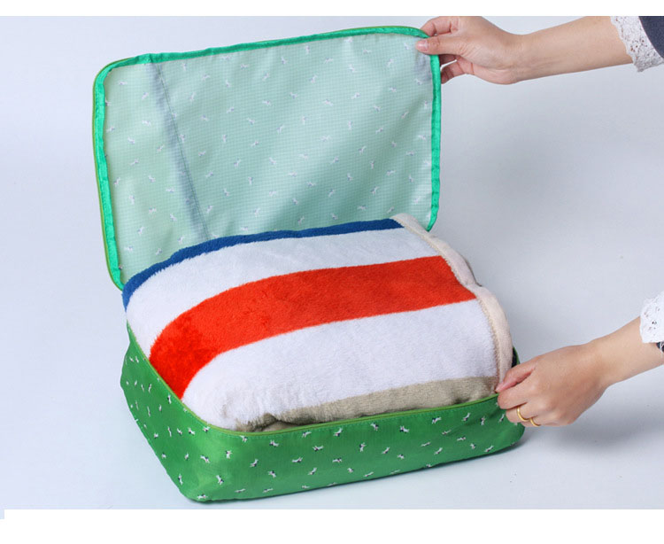 กระเป๋าจัดระเบียบเดินทาง กระเป๋าจัดระเบียบเสื้อผ้า จัดกระเป๋าเดินทาง ใส่เสื้อผ้า ชุดชั้นใน เครื่องสำอาง อุปกรณ์ไอที มีให้เลือก 6 ลาย 6 สี