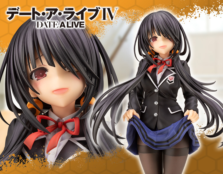 พร้อมส่ง DATE A LIVE IV Kurumi Tokisaki School Uniform ver. 1/7 Pre-Painted PVC Statue (Koto Shop Exclusive with Bonus Parts
