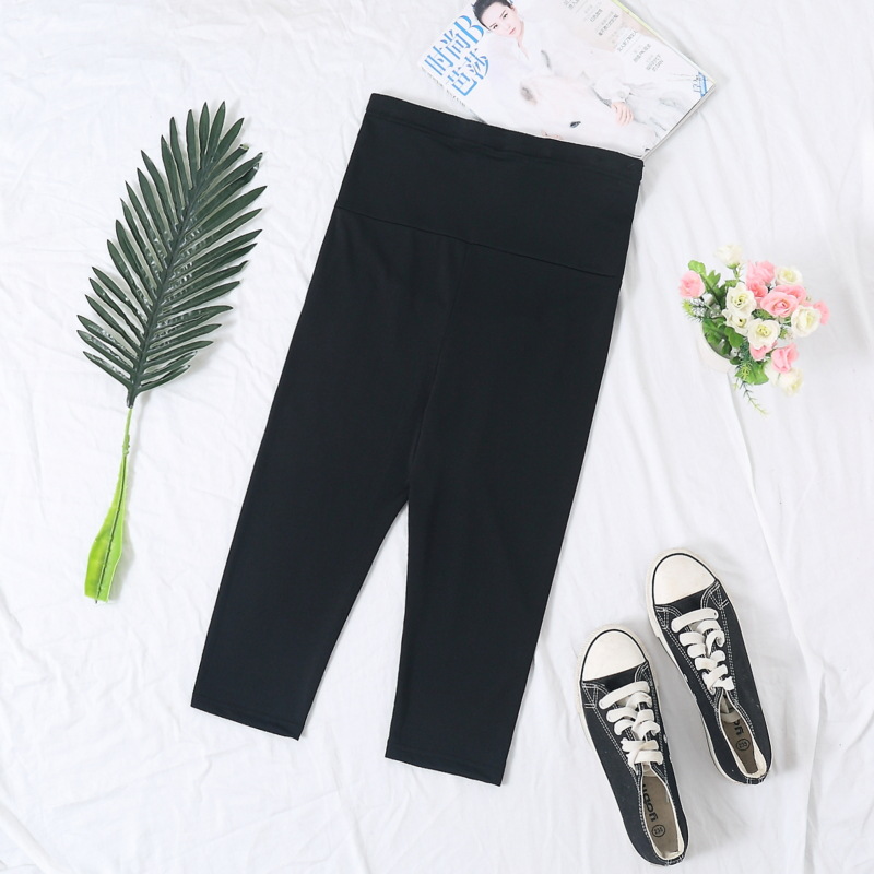 กางเกงเลคกิ้งคนท้อง กางเกงคนท้อง ขาสามส่วน เนื้อผ้านิ่มเด้ง ใส่สบาย