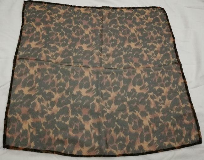 ผ้าผูกผม ผูกคลุมไหล่ ผ้าชีฟองลายเสือ