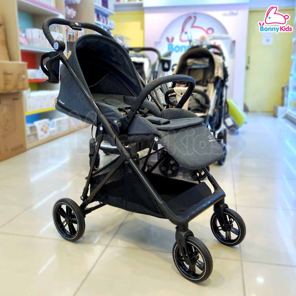 BRONCO (บรอนโก) SOPRAZII รถเข็นเด็กคาร์บอนไฟเบอร์ เข็นได้ 2 ทิศทาง รับน้ำหนักได้สูงสุด 35 KG