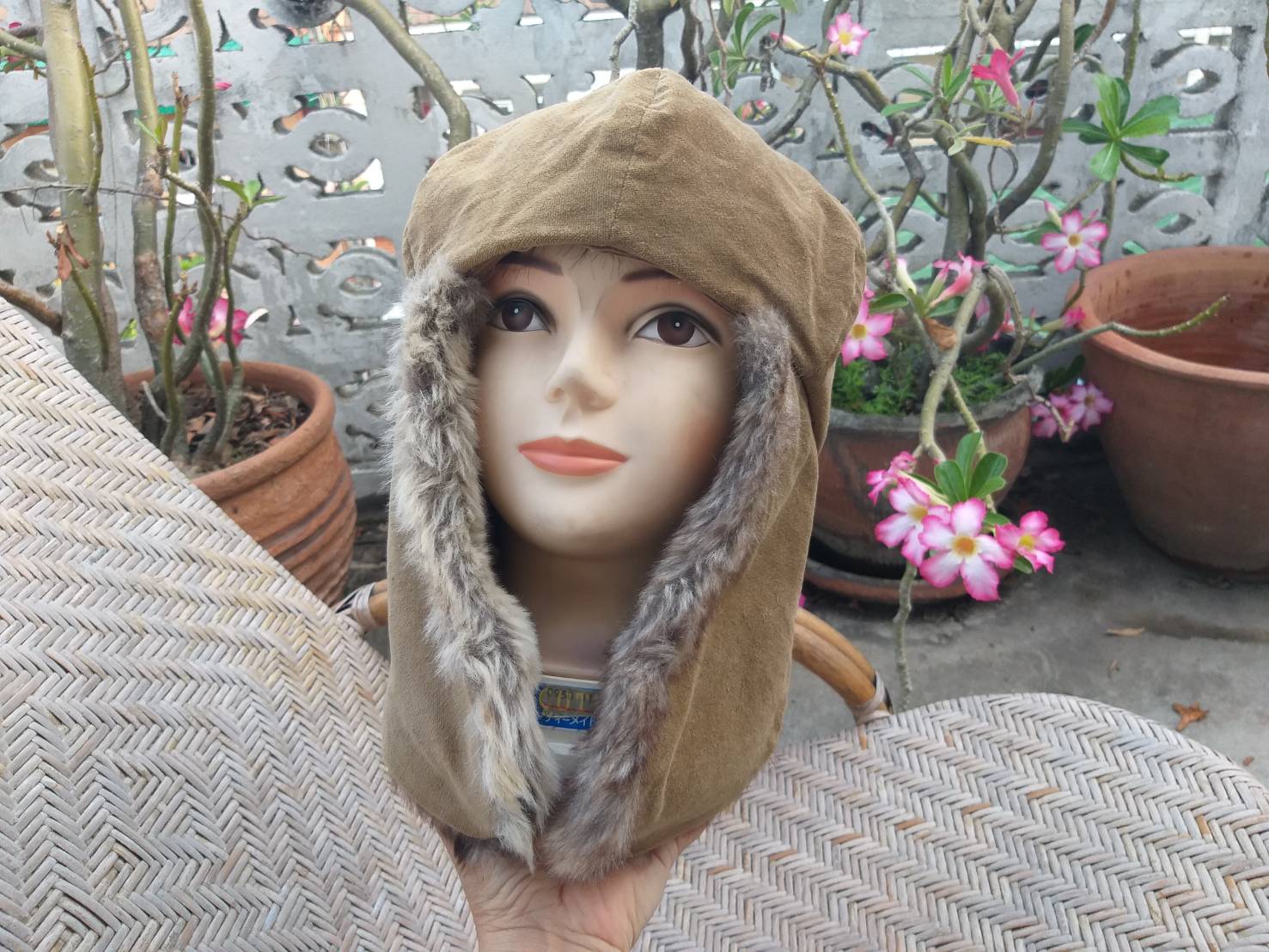 หมวกกันหนาวเอสกิโม เฟอร์ปิดหู