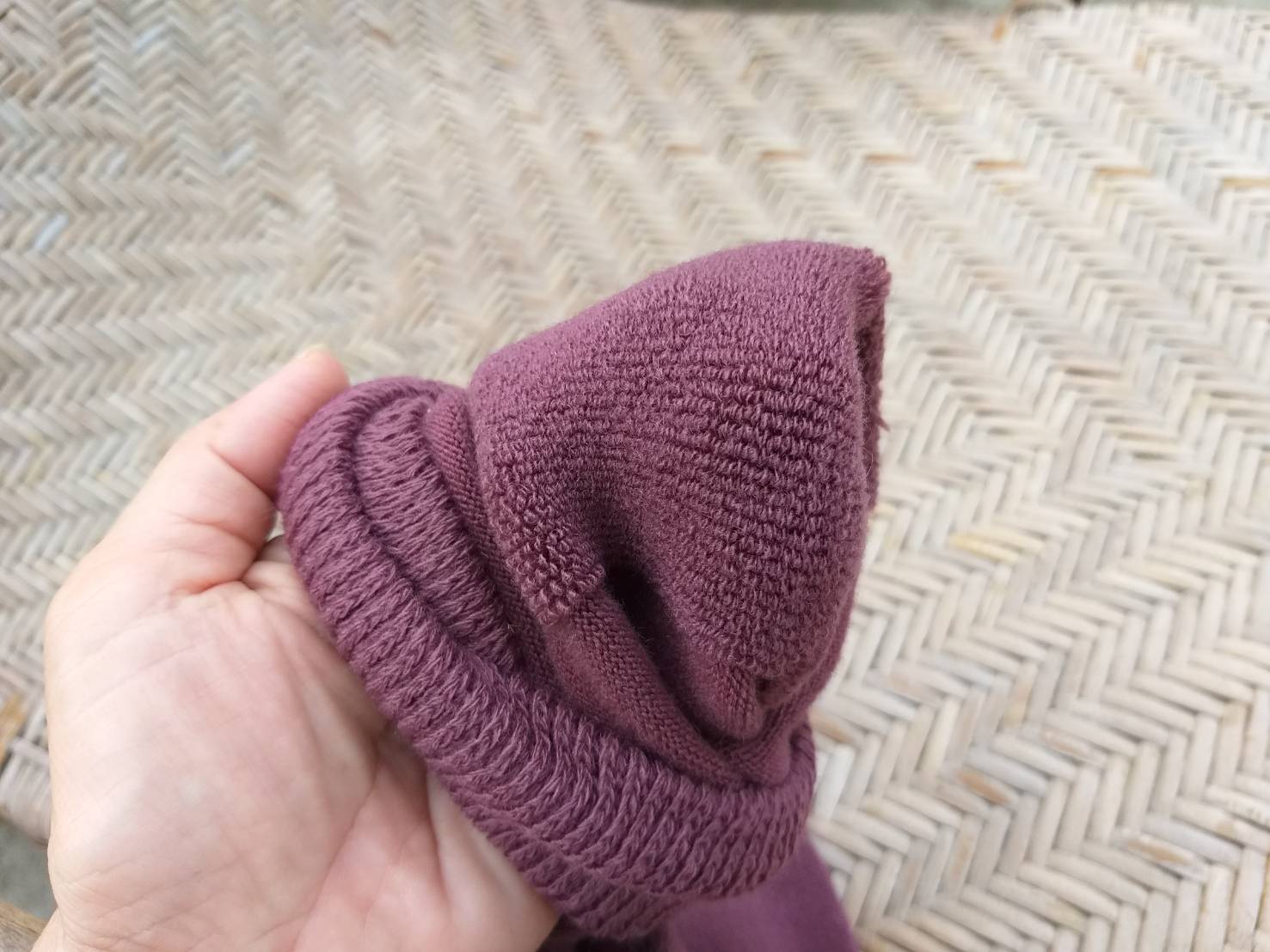 ถุงเท้ายาวเหนือเข่า แบบหนา อุ่นมาก