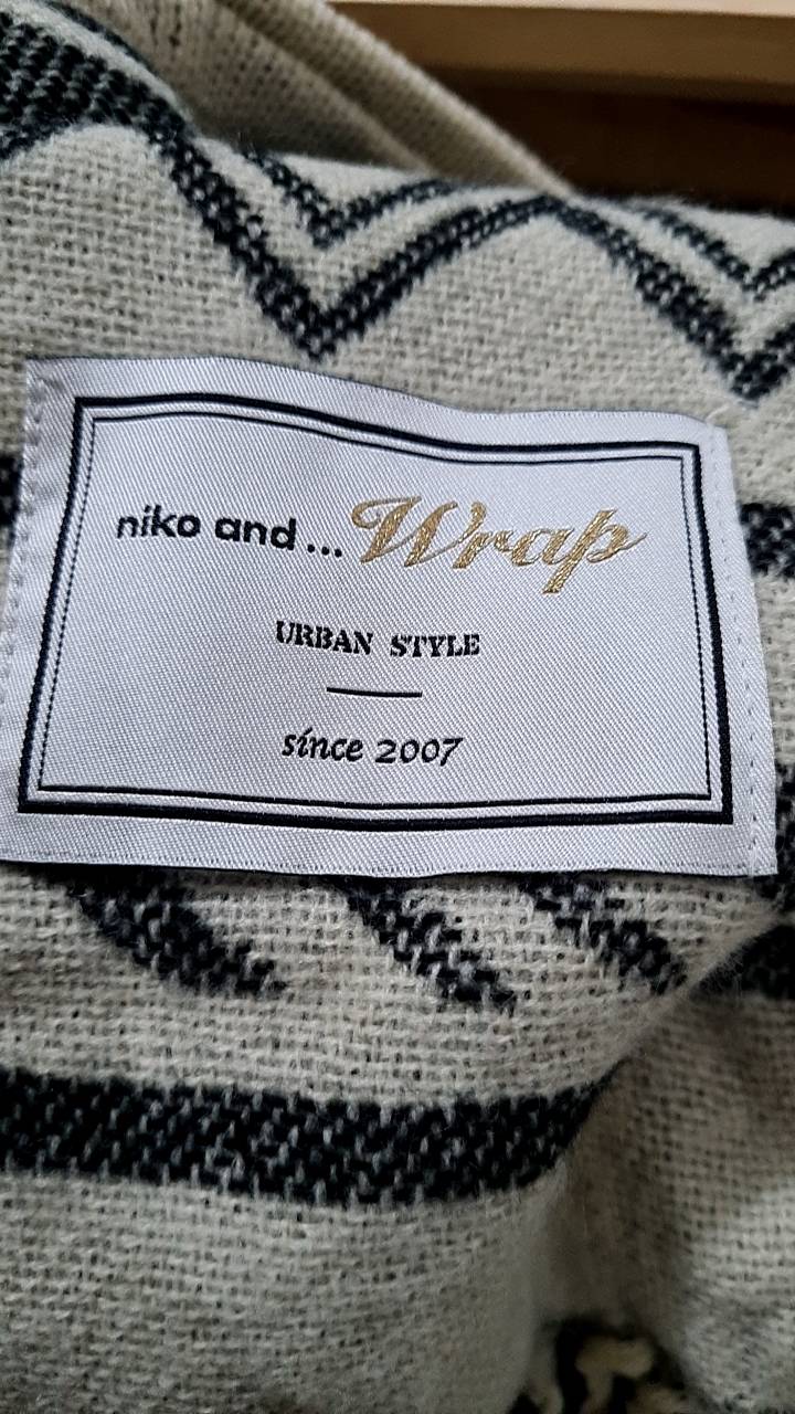 ผ้าคลุมไหล่ มีหมวก niko and.. (มือ1)