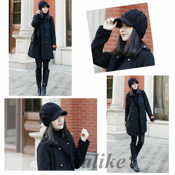 หมวกแก๊ปไหมพรม ดีไซน์สุดเก๋ สวยมากๆ มี 3 สี