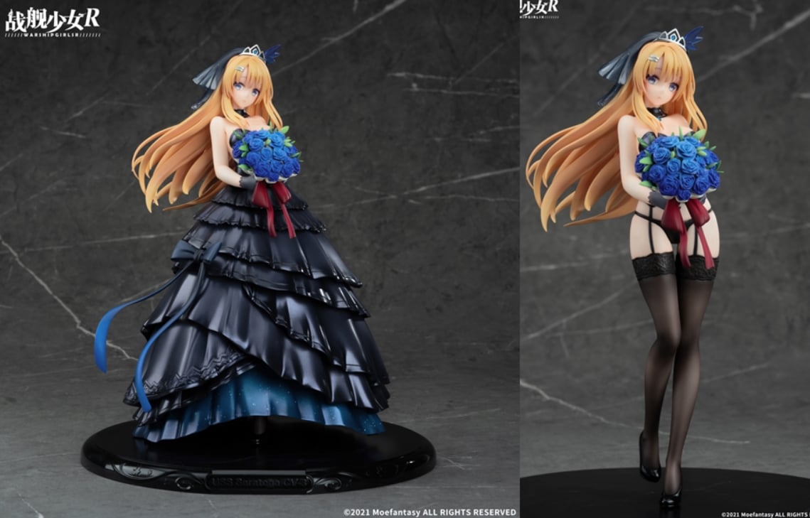 พร้อมส่ง Warship Girls R‘ Saratoga Eve Blossom Ver. 1/7