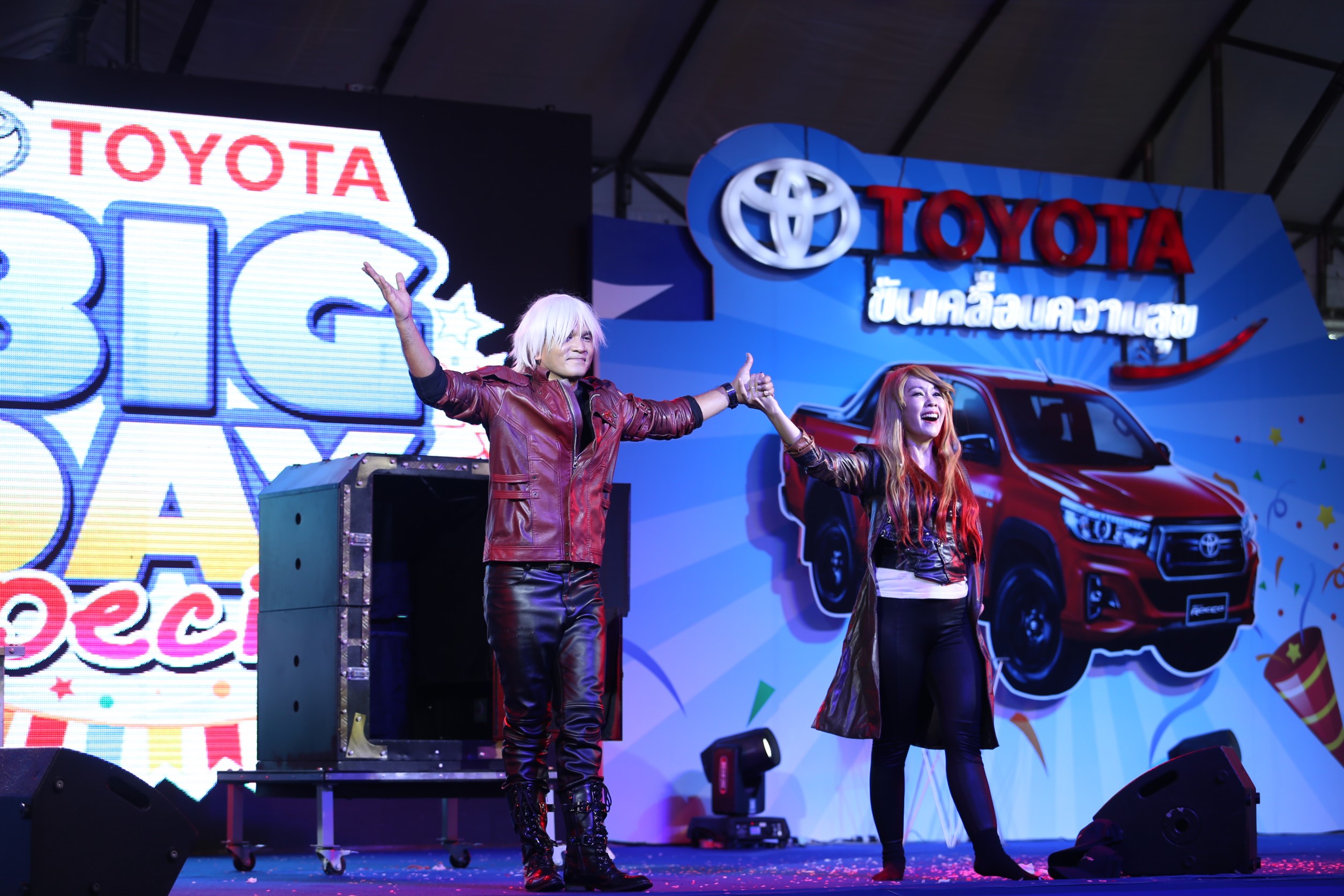 มายากล นักมายากล การแสดง โชว์ Magic Show "งาน TOYOTA BIG DAY" 26/05/2562