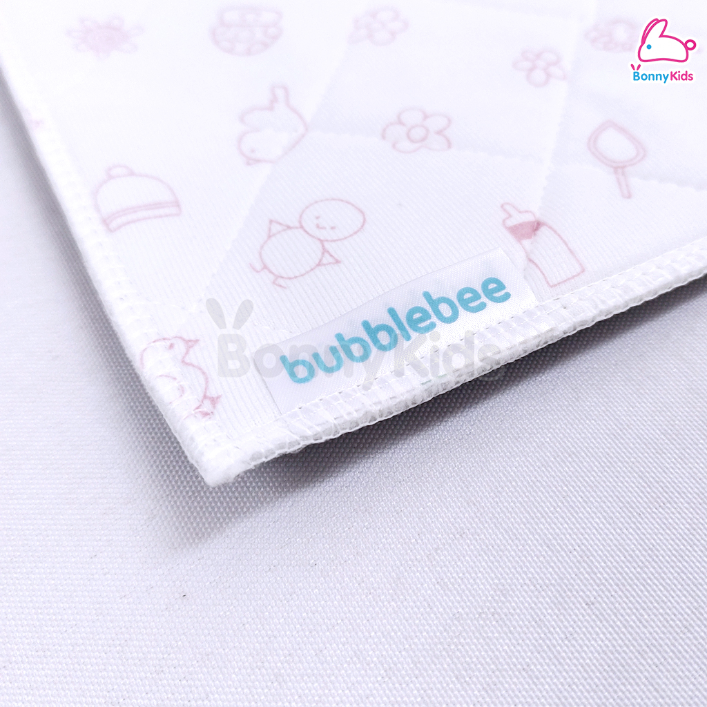 bubblebee (บับเบอร์บี) Mattress Protectors แผ่นรองซับปัสสาวะสำหรับเด็ก ซักทำความสะอาดได้ Size M (50x70 cm.)