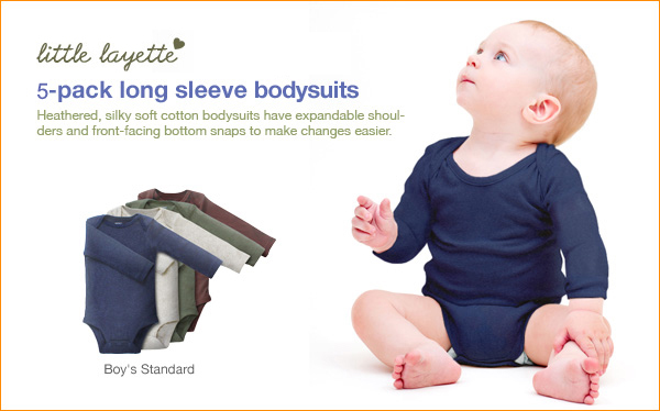 ชุดบอดี้สูทเด็กชาย แขนยาว วัย 6-9/9-12/18-24 เดือน คละลาย