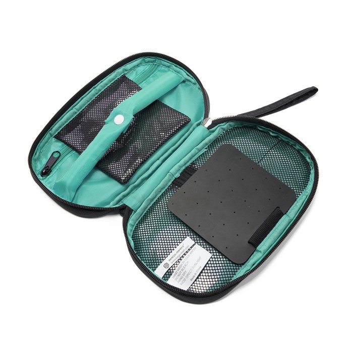 กระเป๋าเก็บเครื่องประดับ จัดเก็บสร้อยข้อมือ ต่างหู แหวน สร้อยคอ กำไล นาฬิกา คุณภาพสูง (Green)