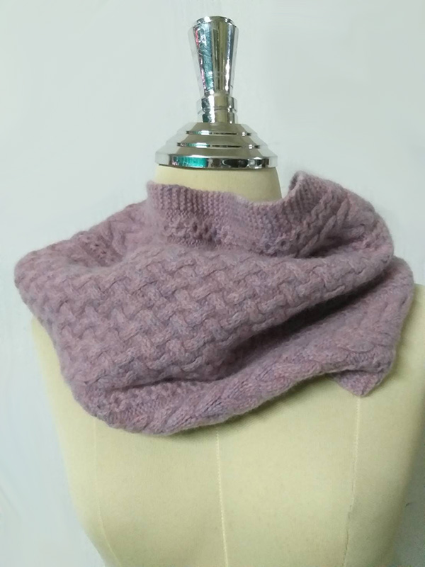 ผ้าพันคอโดนัท 100% Wool KUMIKYOKU (ของใหม่)