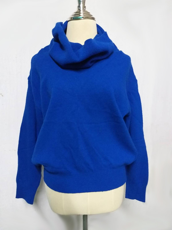 เสื้อไหมพรมขนสัตว์ คอเต่าแขนยาว ไซด์ L