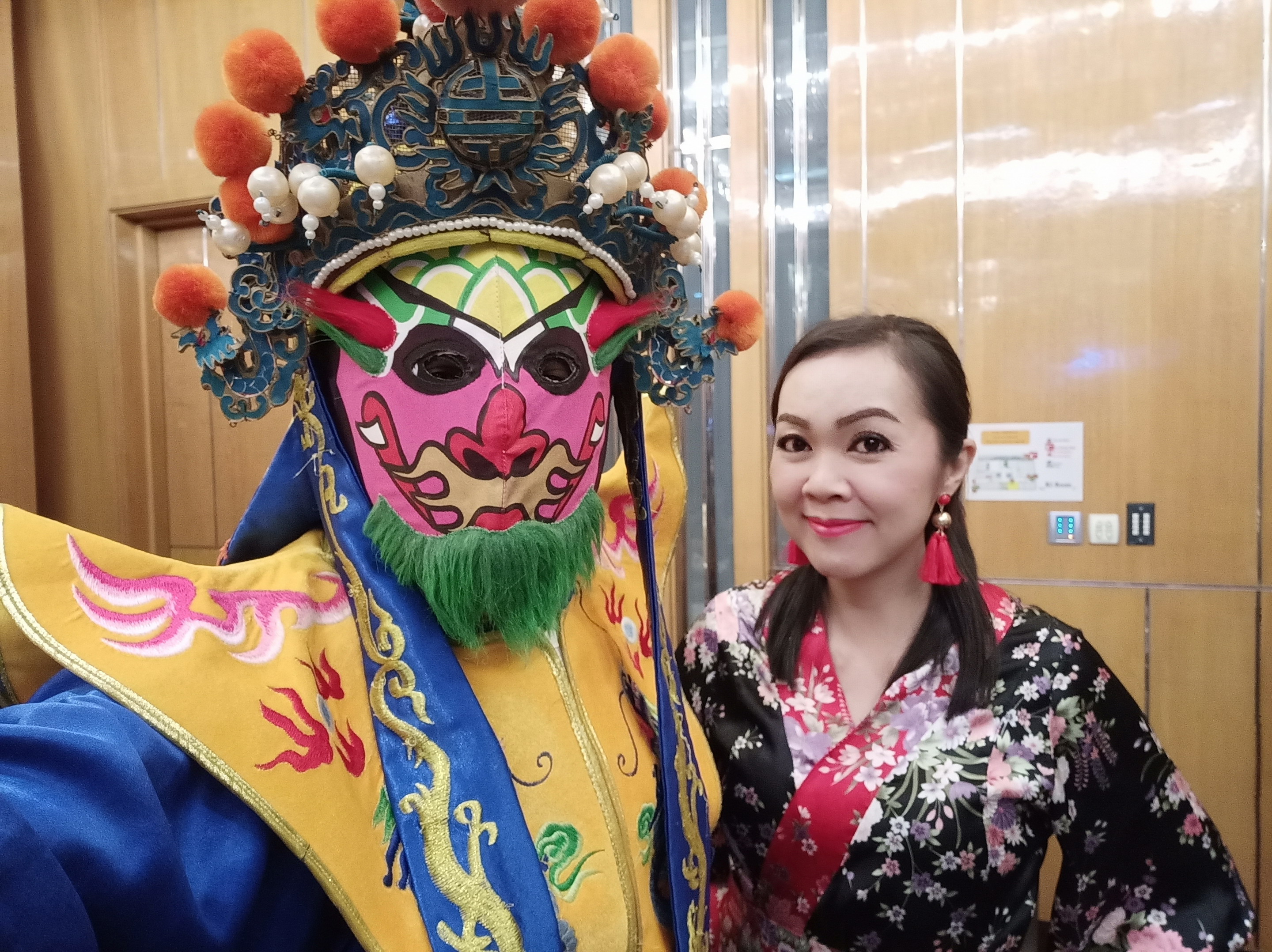 มายากลเปลี่ยนหน้า เปลี่ยนหน้ากากจีน โชว์เปลี่ยนหน้า งิ้วเปลี่ยนหน้า "งาน APJ Sales Summit 2019 " 27/02/2562