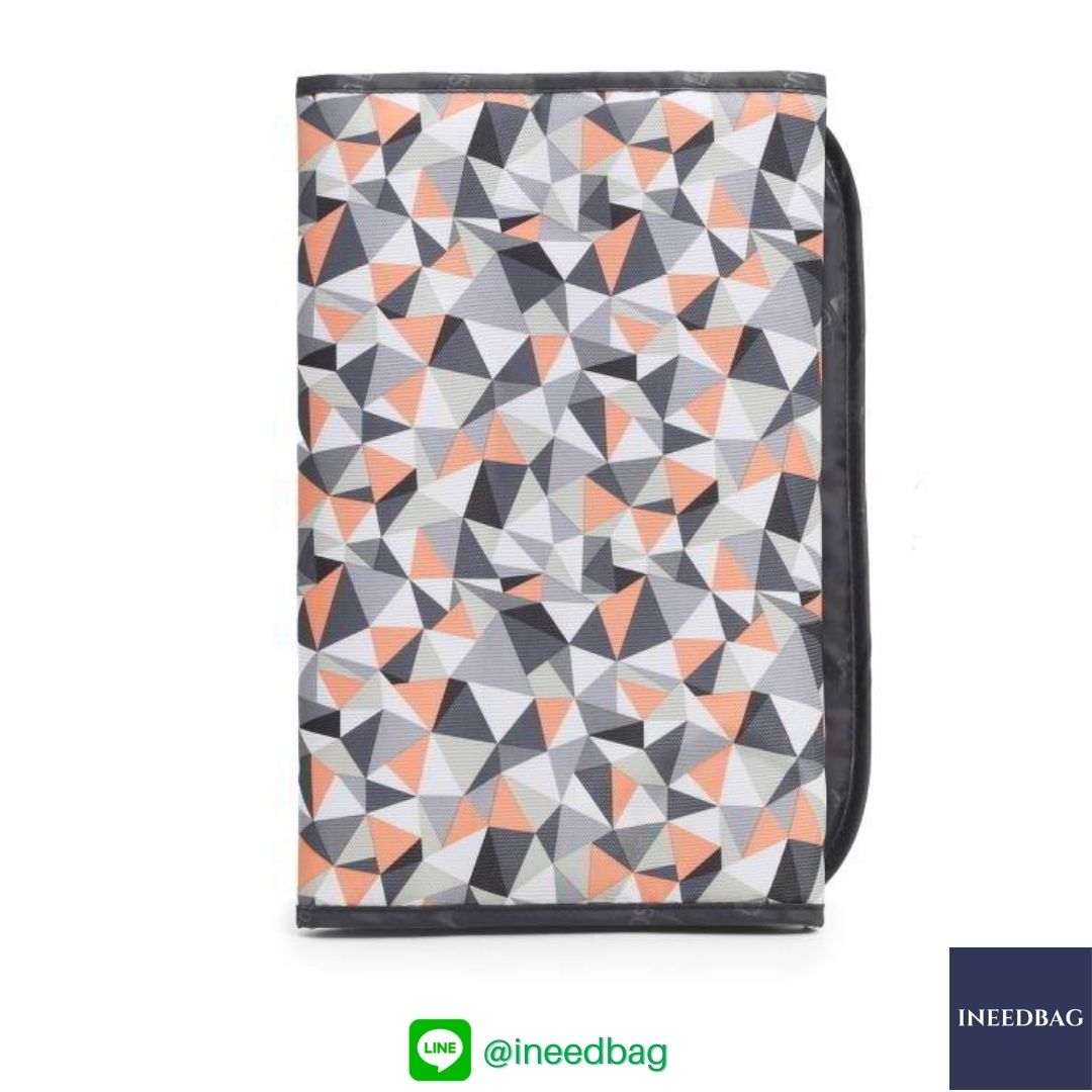 Ecosusi กระเป๋าคุณแม่ กระเป๋าสัมภาระคุณแม่ กระเป๋าแม่ลูกอ่อน แบบเป้ มาพร้อมแผ่นรองเปลี่ยนผ้าอ้อม, สายคล้องรถเข็น, ช่องเก็บความร้อน-เย็น, ช่องเก็บทิชชู่เปียก (Light Orange)