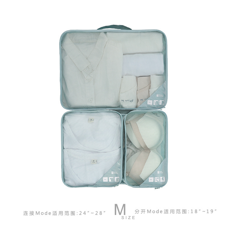 (ขนาด M) Botta Desig กระเป๋าจัดระเบียบเดินทาง 3 in 1 ใช้แบบแยก หรือรวมกันได้ สำหรับกระเป๋าเดินทางขนาด 18" - 19" และ 24" - 28"