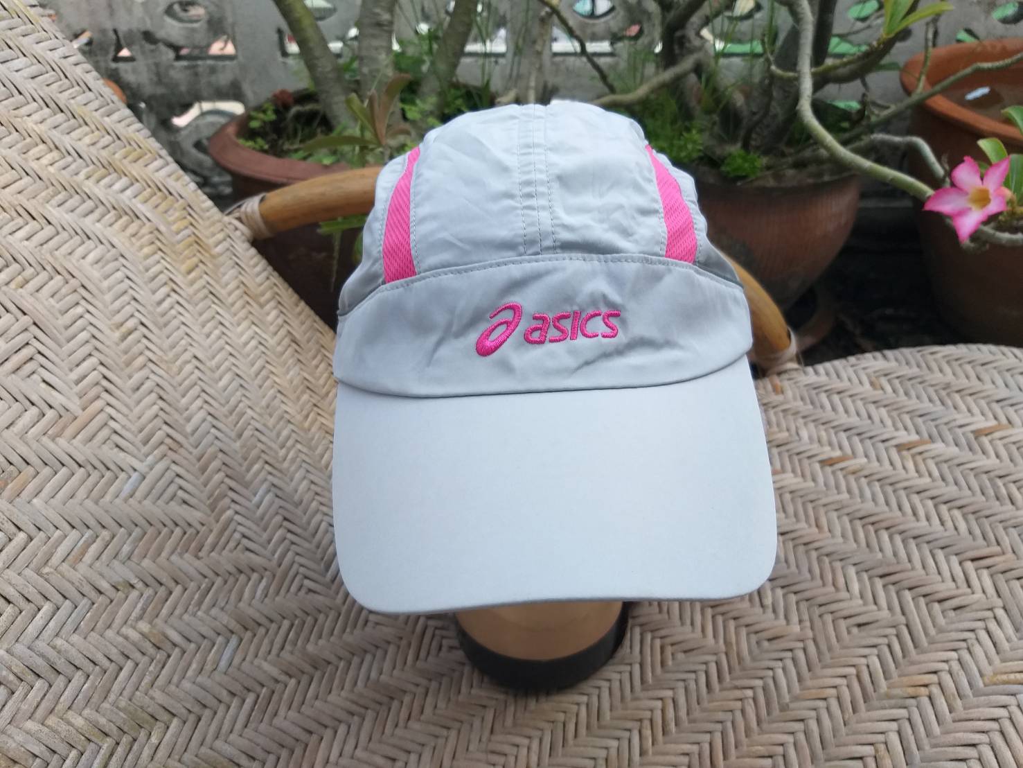 หมวกแก๊ป asics หมวกวิ่ง น้ำหนักเบา