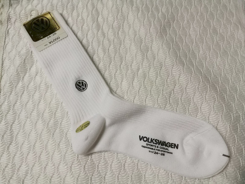 ถุงเท้าชาย VOLKSWAGEN สีเทา