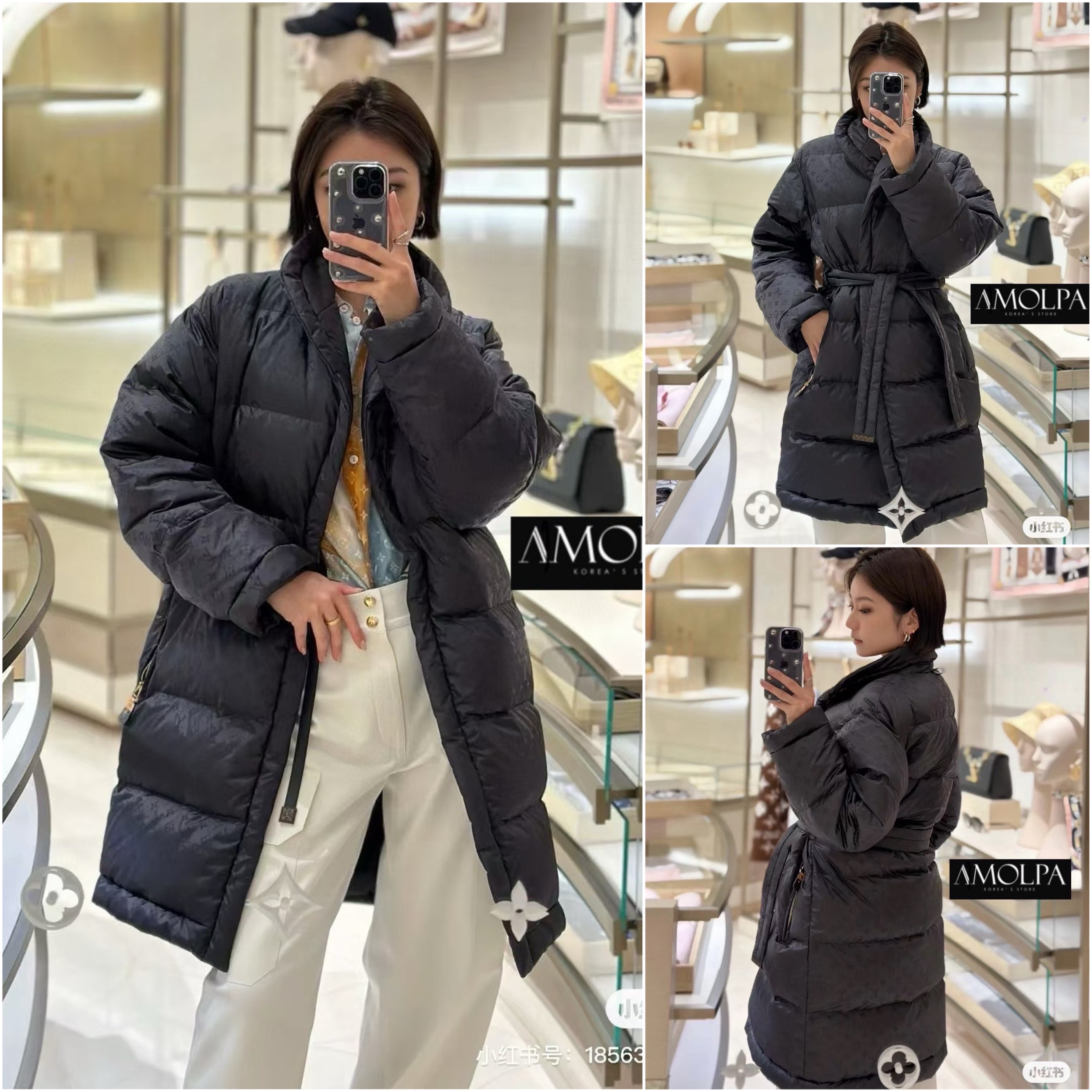 LONG JACKET BOMBER LV งาน hiend ใหม่ล่าสุด งาน 1:1 จริงๆ ตามช๊อปปปป งานสวยยยเป๊ะม๊าก ไม่ผิดหวังแน่นอน งานพรีเมียมมม!! 📍ใส่ได้ทั้ง ช ญ น๊า ใส่สบาย : สินค้าคุณภาพ (พร้อมส่ง)