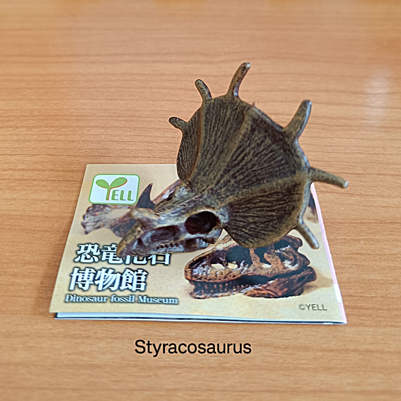 กาชาปองโมเดลซากฟอสซิล Dinosaur Fossil Museum