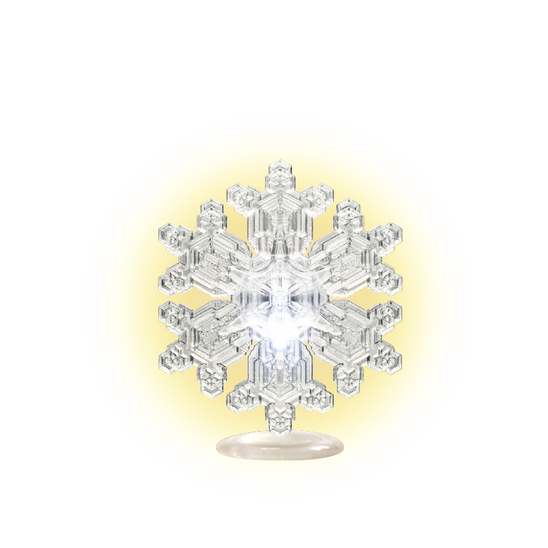 กาชาปอง Snowflake LED Light Collection