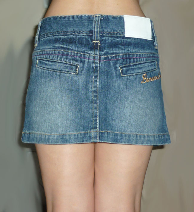 กระโปรงยีนส์ BANANA SEVEN สวยมาก 32-36-11