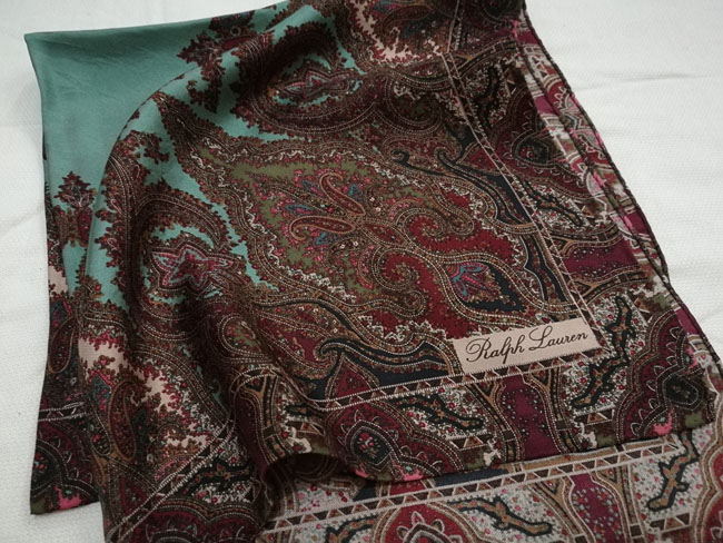 ผ้า Silk Ralph Lauren สวยมาก นุ่มมาก