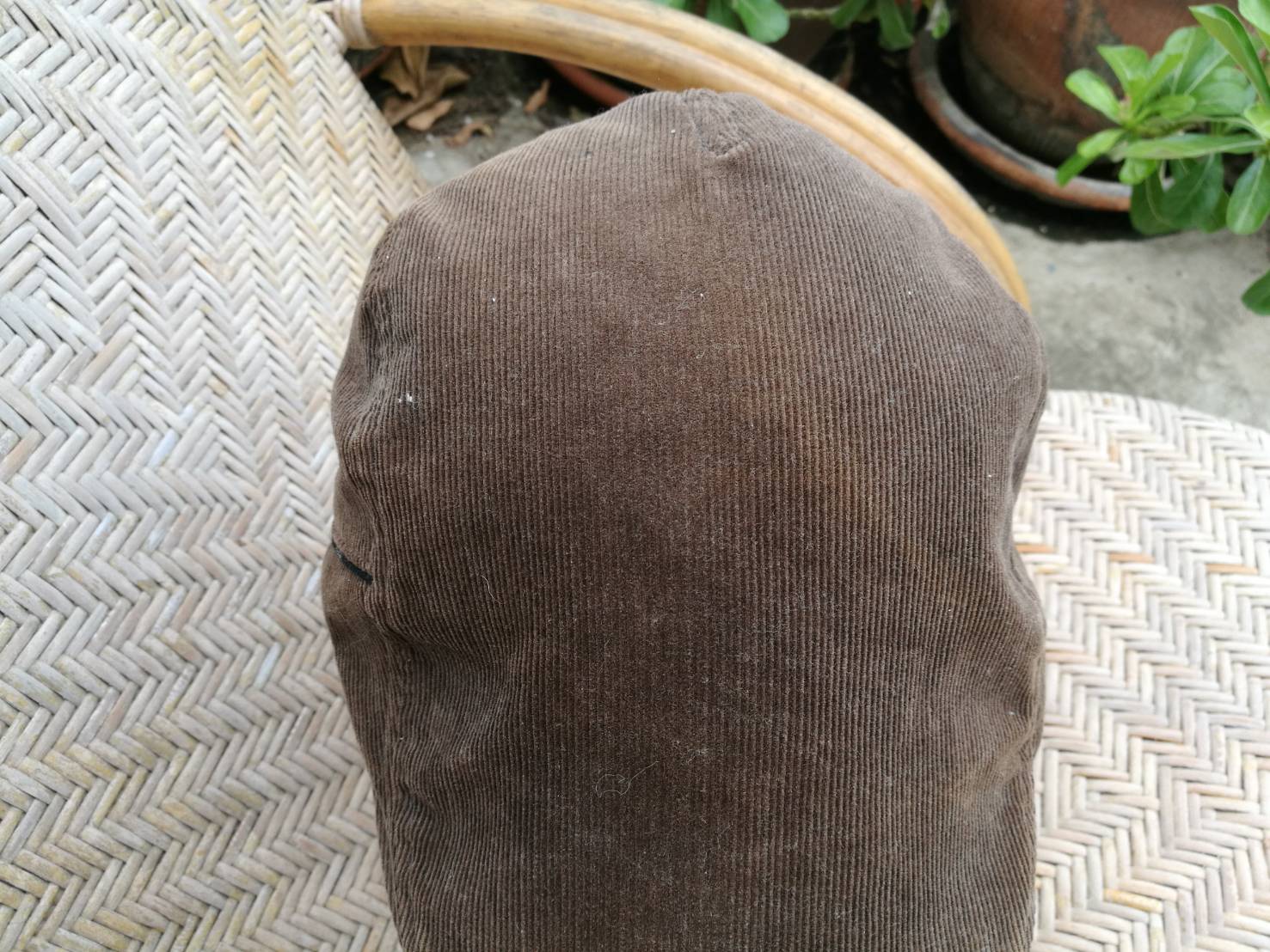 หมวก flat cap หมวกติงลี่ ผ้าลูกฟูก หล่อมากใบนี้