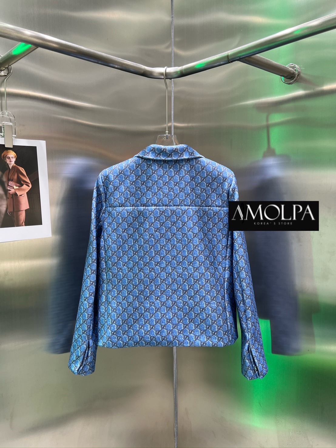 *ขายแยกชิ้น*(เสื้อ) BALZER SHADOW BOUCLE + SKIRT GG งาน hiend เสื้อสูทแขนยาว+กระโปรง คอลเลคชั่นใหม่ 2024 สวยมาก เซตสวยยย ใส่แล้วดูแพ ผ้าดีมาก เย็นมากๆ ห้ามพลาดเลยน๊า สวยสุดๆ ใส่สบาย : สินค้าคุณภาพ (พร้อมส่ง) สำเนา