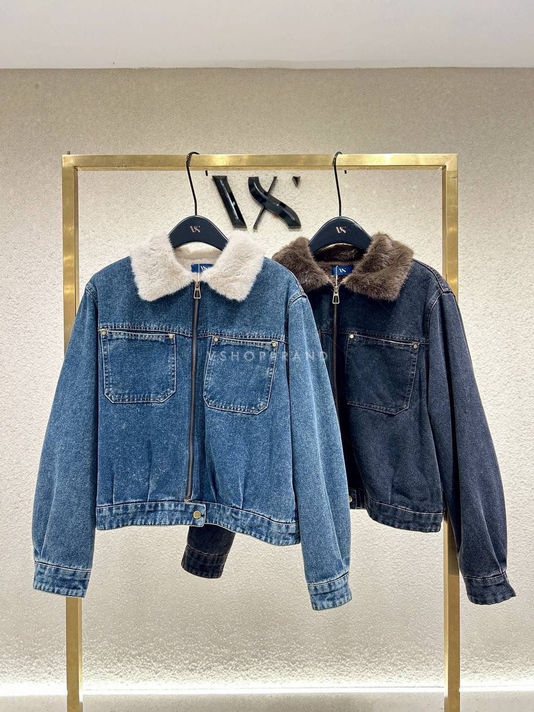 แจ็คเก็ตยีนส์ขนเฟอร์ด้านใน ใส่สบาย : สินค้าคุณภาพ (พร้อมส่ง)