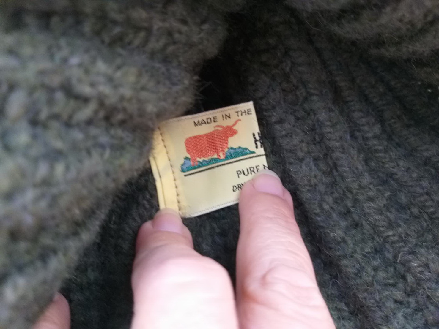 หมวกไหมพรมขนสัตว์ Made in United Kingdom