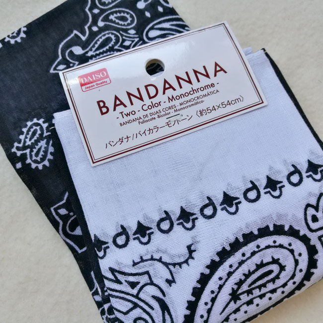 ผ้าเช็ดหน้าผืนใหญ่ ผ้าโพกหัว BANDANNA