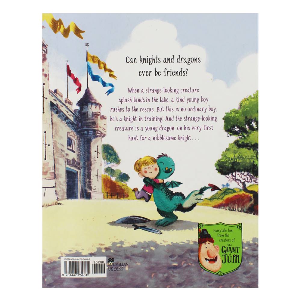 Elli Woollard & Benji Davies : The Dragon and the Nibblesome Knight นิทานภาพปกอ่อน จากผู้สร้างสรรค์ The Giant of Jum