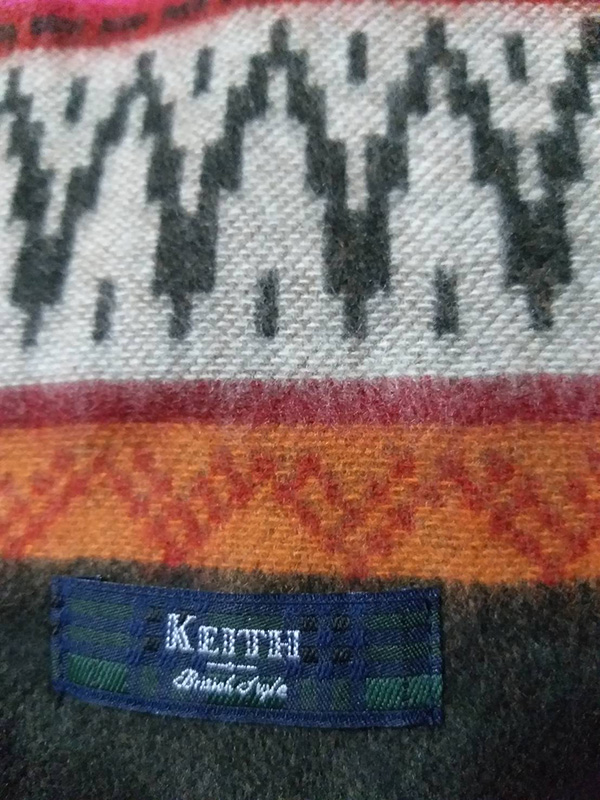 ผ้าพันคอ Keith British Style สวยมาก สุดนุ่ม (ของใหม่)
