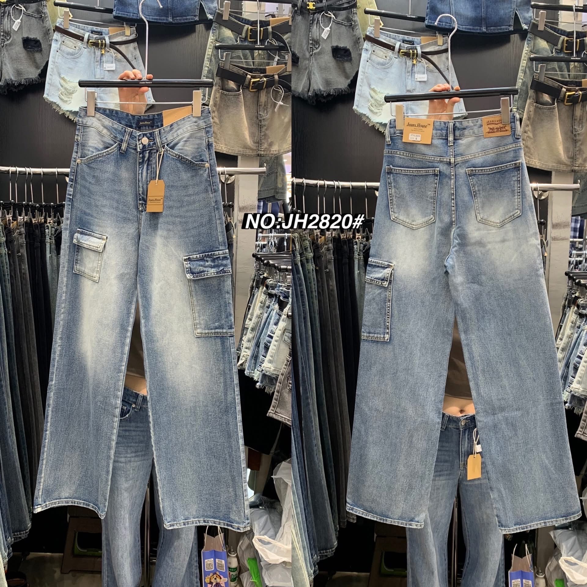 กางเกงยีนส์ขากระบอก ทรงยอดฮิตตต (ผ้าไม่ยืด) เอวสูงงงง ใส่สบาย : สินค้าคุณภาพ (พร้อมส่ง)