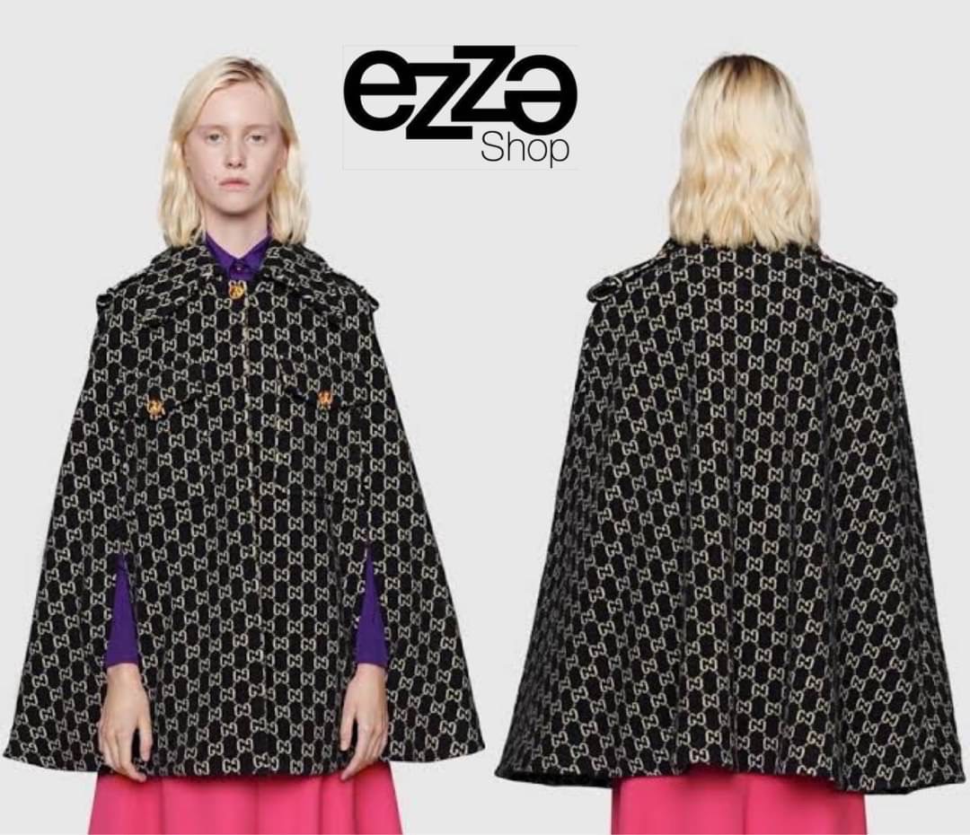 เสื้อคลุมผ้าวูล Jacquard ลายGG ผ้าสวยเรียบหรู คลาสสิค ใส่คลุมสวยมาก เกร๋สุด : สินค้าคุณภาพ (พร้อมส่ง)
