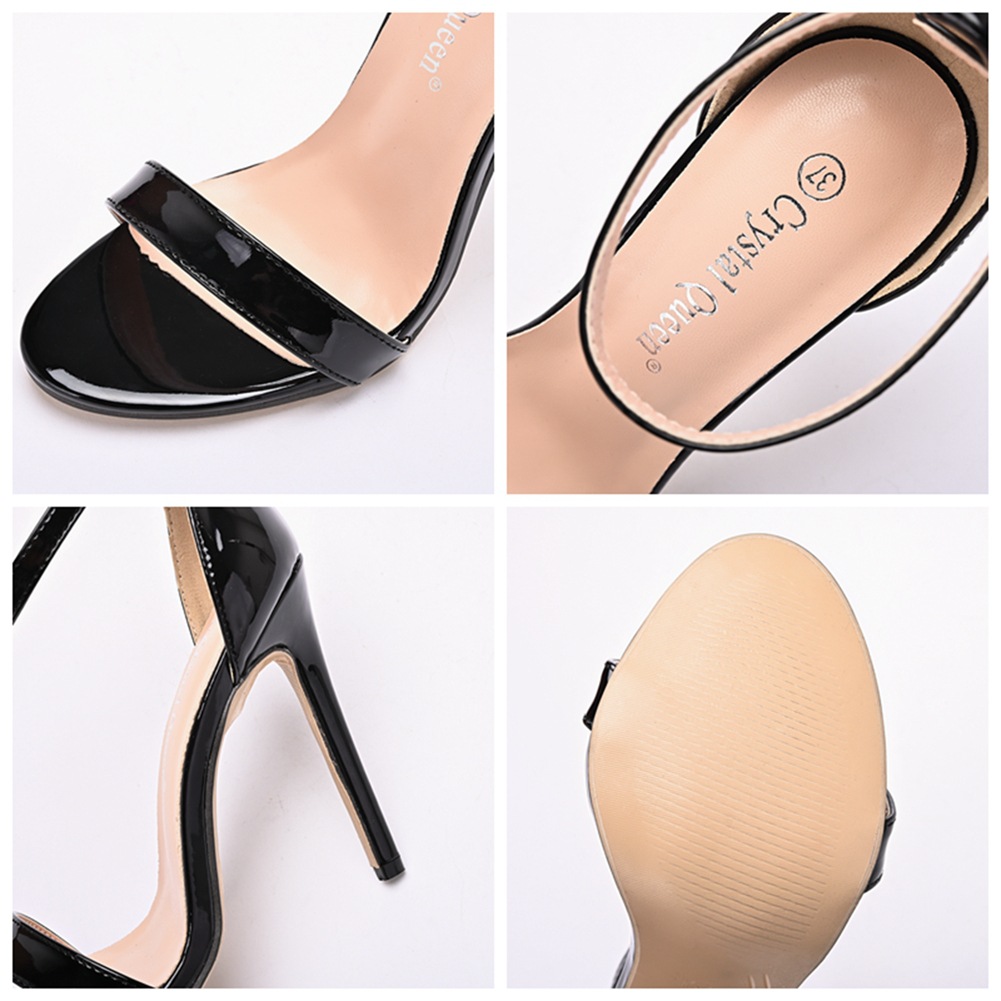 รองเท้าส้นสูงไซส์ใหญ่ 38-46 สูง 4 นิ้ว ส้นสูงนางแบบ ไซส์ใหญ่ KR1099H11