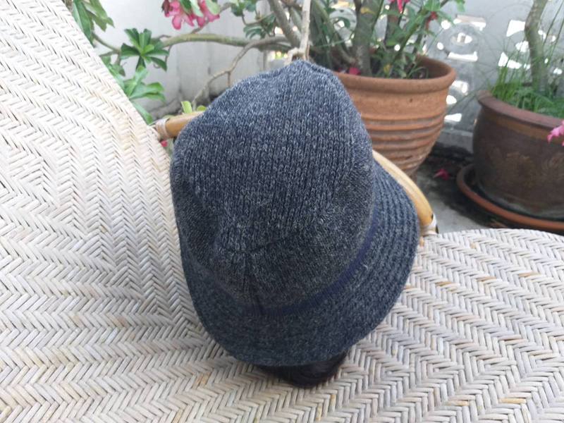 หมวกไหมพรมขนสัตว์เนื้อหนา Made in U.S.A.