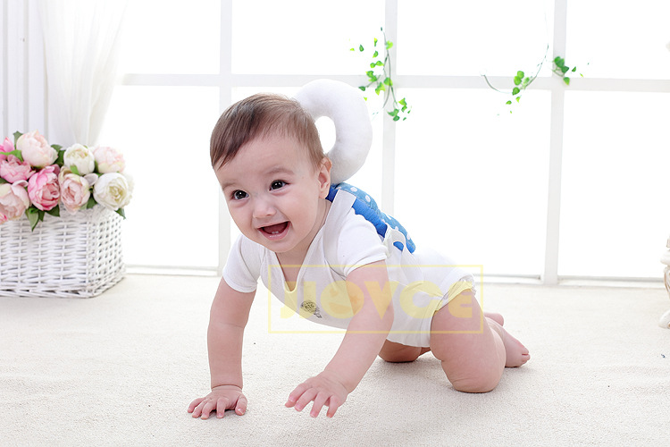 หมอนกันหงายหลัง หมอนกันกระแทก กันล้มเด็ก กันกระแทกหัวเด็ก มีสายคล้องแขน ป้องกันศีรษะและหลังลูกน้อย JJOVCE