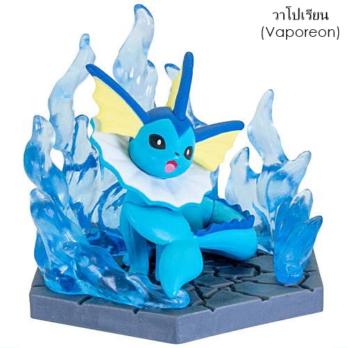 กาชาปอง Pokemon Diorama Collect Water & Grass