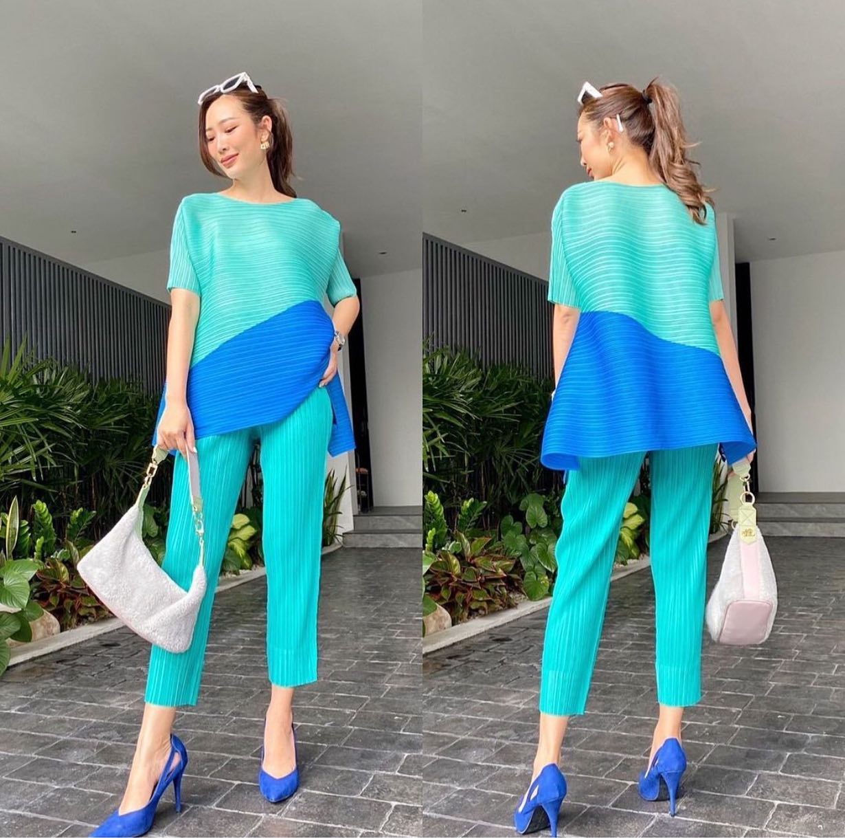 ชุดเซตผ้าอัดพลีท แบบงานBrand คุณภาพแน่นๆ AA Premium 💫 : สินค้าคุณภาพ (พร้อมส่ง)