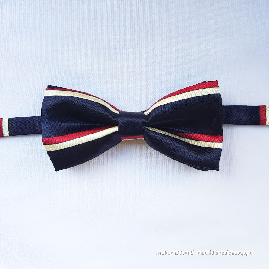 โบว์หูกระต่ายเด็ก ผูกสำเร็จ ปรับขนาดได้ สำหรับวัย 1-12 ปี