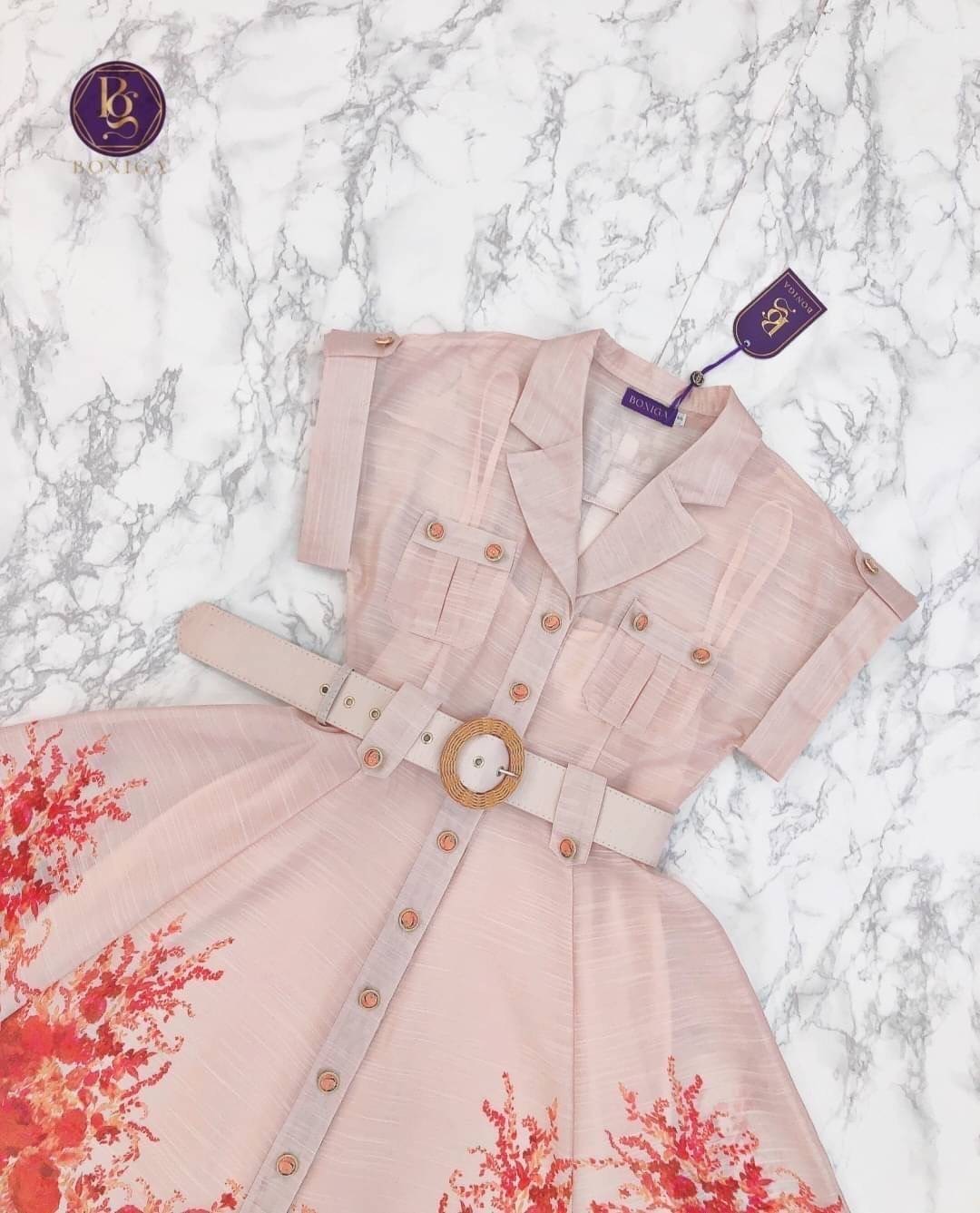 Dress เดรสเชิ้ตตัวยาวแขนพับสุดหรู เนื้อผ้าอย่างดี มีซับในสายเดี่ยวแยกให้อีก1ตัว มาพร้อมเข้มขัด 1 เส้นcใส่สบาย สินค้าคุณภาพ (พร้อมส่ง)