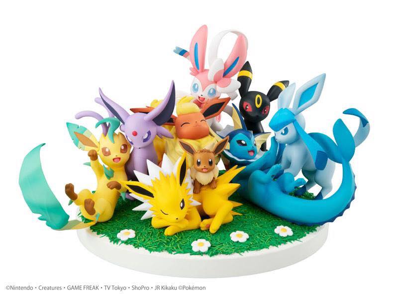 เปิดจอง G.E.M. EX Series Pokemon Eevee Friends Complete Figures
