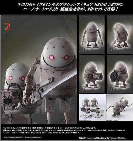 พร้อม ส่งNieR:Automata" BRING ARTS Machine Set (2 Figure Set)