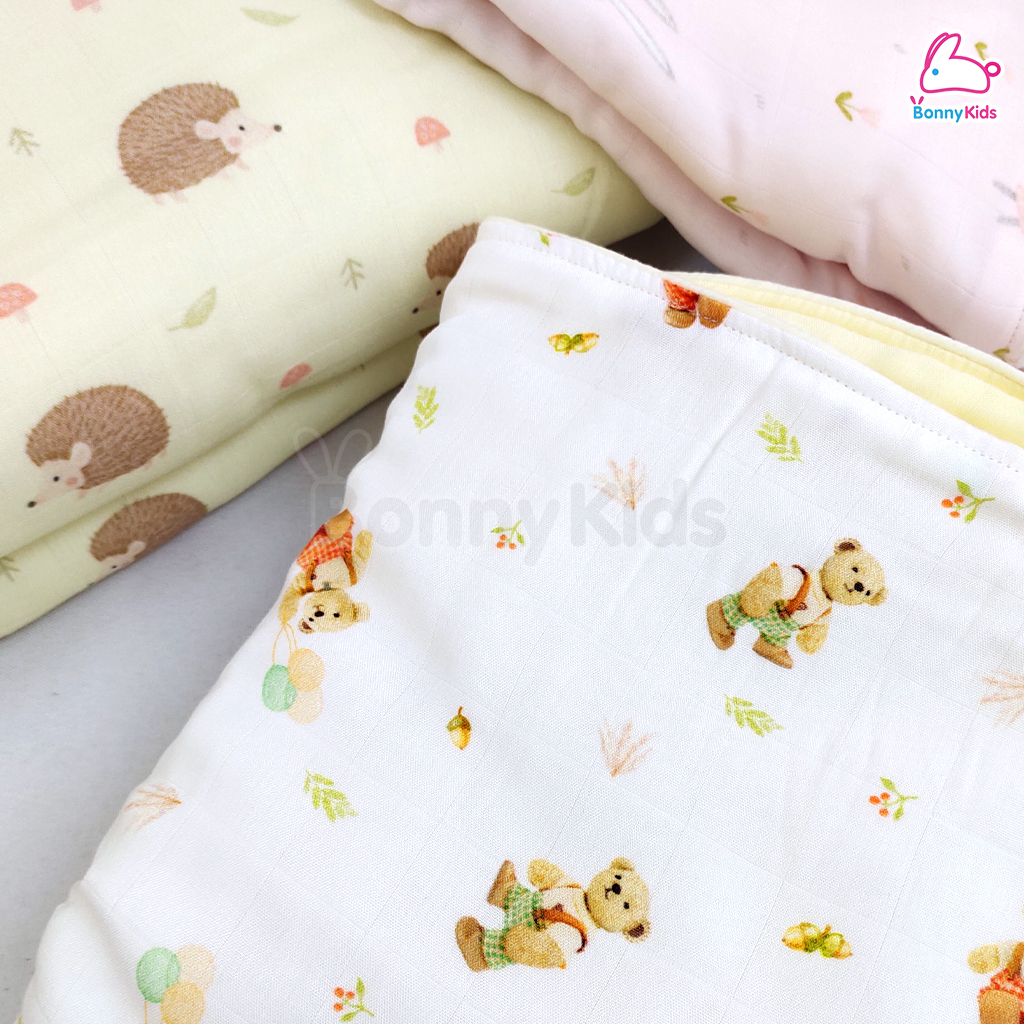 Little Eden (ลิตเติ้ลอีเด้น) Little Downy ผ้าห่มนวมใยไผ่100% ขนาด 40x40 นิ้ว (100x100cm.)