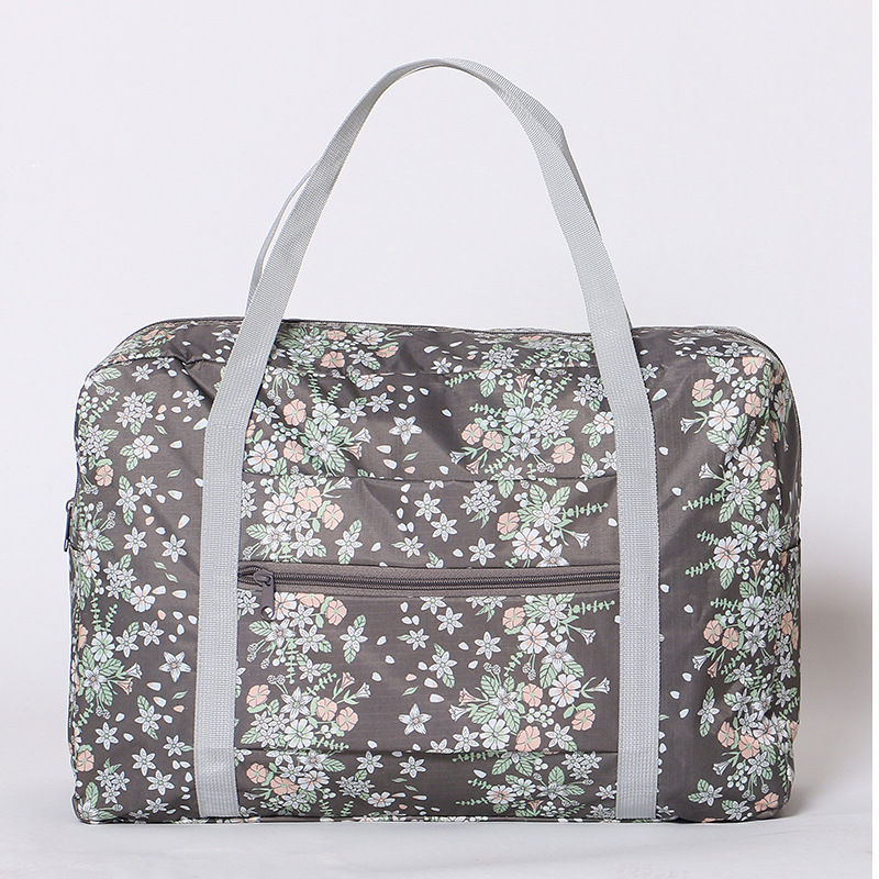 DINIWELL กระเป๋าเดินทางพับเก็บได้ อเนกประสงค์ เพื่อการเดินทาง ท่องเที่ยว ปรับสายสะพายได้ เสียบที่จับของกระเป๋าเดินทางได้ น้ำหนักเบา มีซิปรูดตอนพับเก็บ